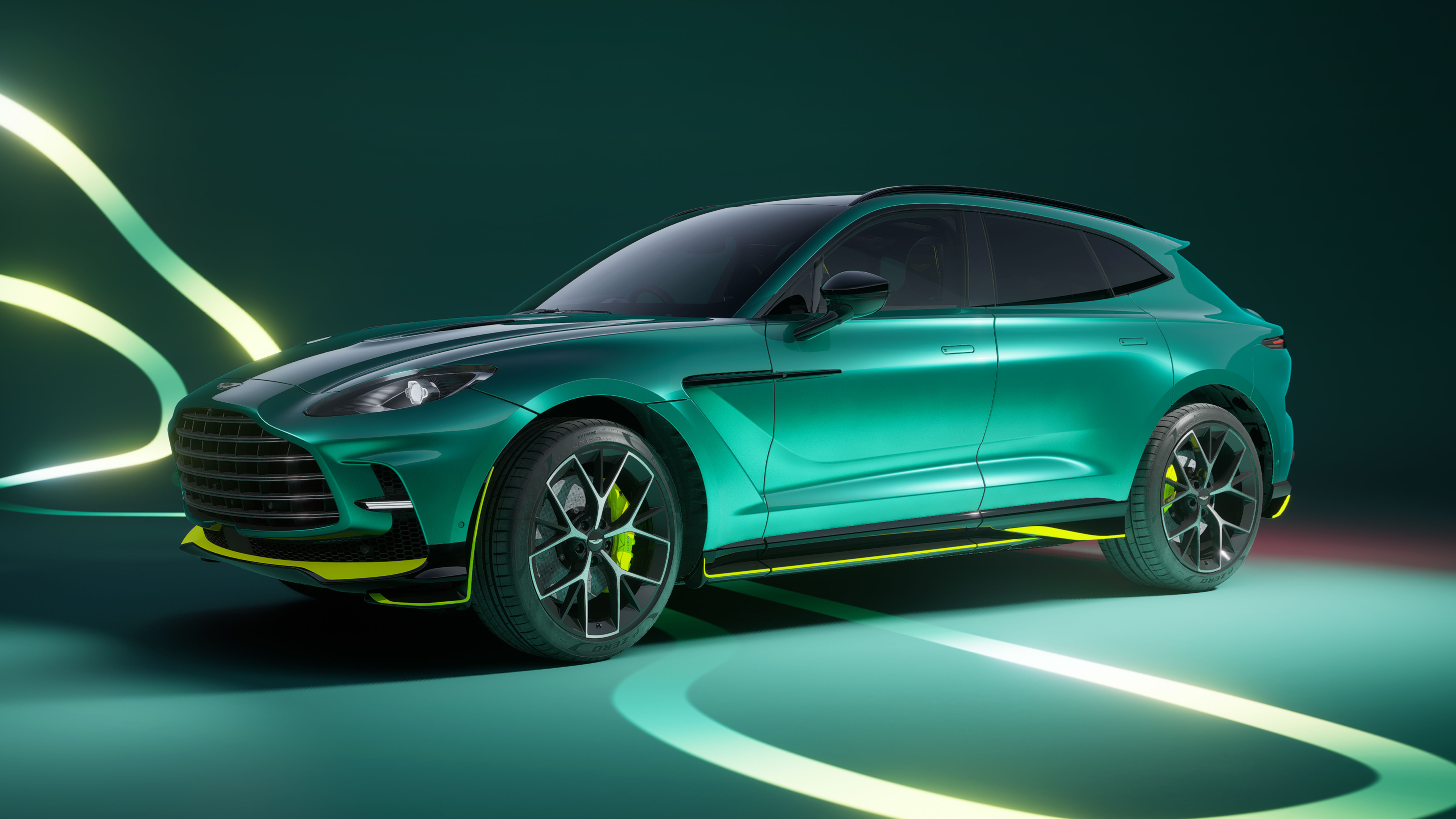 This special edition Aston Martin DBX707 AMR24 celebrates its F1